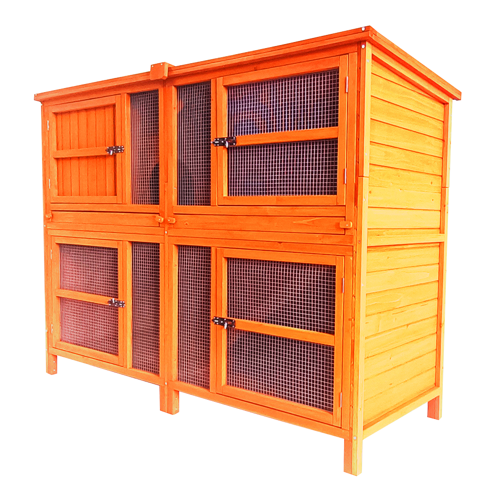 5ft double hutch cover best sale