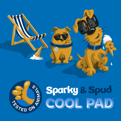 Sparky and Spud Cool Pad 90cm x 60cm