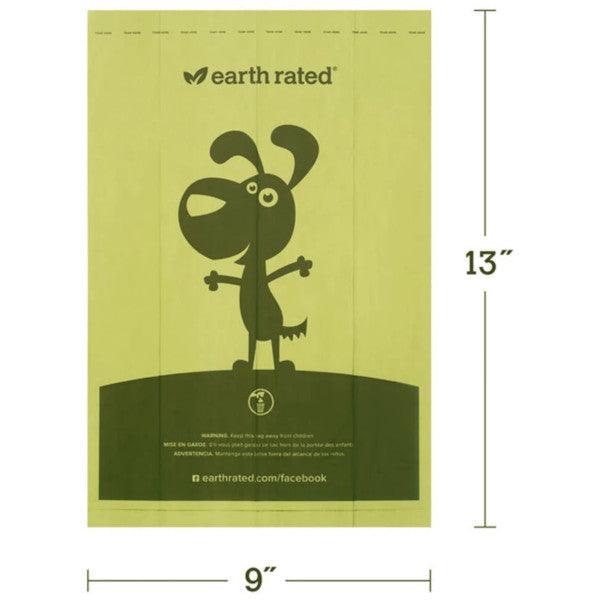 are earth rated dog poop bags compostable